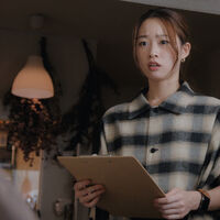 画像1594：美晴に傘を